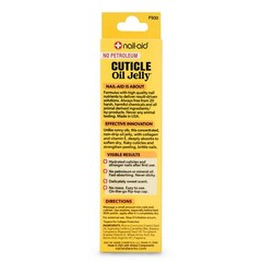 Nail-Aid Cuticle Oil Jelly, Press-On Friendly 0.64 Ounce (Pack of 1), Clear