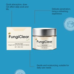 Premium Tea Phrena Nail Care Cream Features FungiClear Tree ~US Oregano Oil, Vit