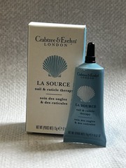 Hard to find CRABTREE & EVELYN La Source Nail & Cuticle Therapy Cream elegant