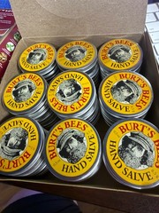 18 Burt’s Bees Mini Hand Salve BURTS BEESBB HAND SALVE Tin