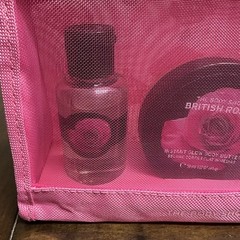 The Body Shop Gift Set British Rose Body Butter Shower Gel Hand Cream New