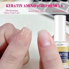 Keratin Amino Acid Nail Care Oil,Moisturizing Cuticle Oil for Dry Brittle Nails