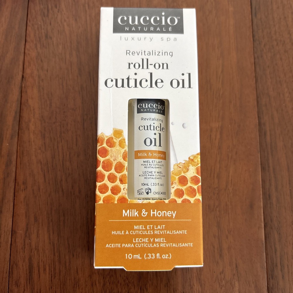CUCCIO Revitalizing Roll-On Cuticle Oil*Milk &Honey 10ml/.33 fl oz