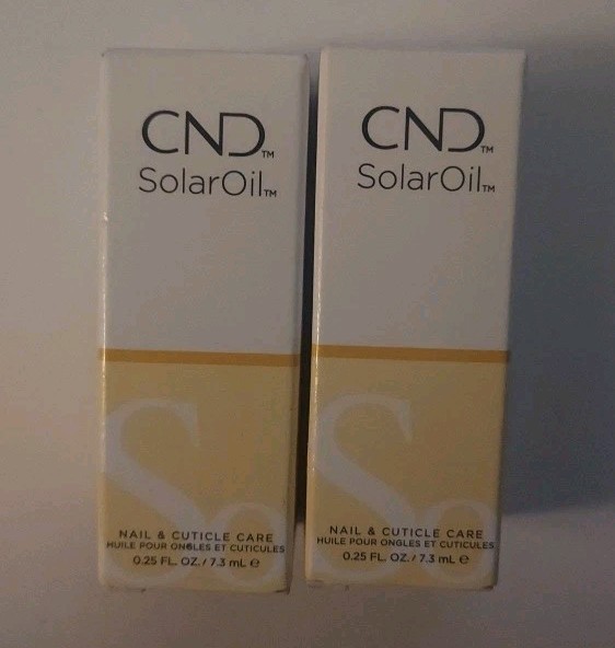 CND Solar Oil – Nail & Cuticle Conditioner Buying 2 Boxes 0.5 oz Free Shipping