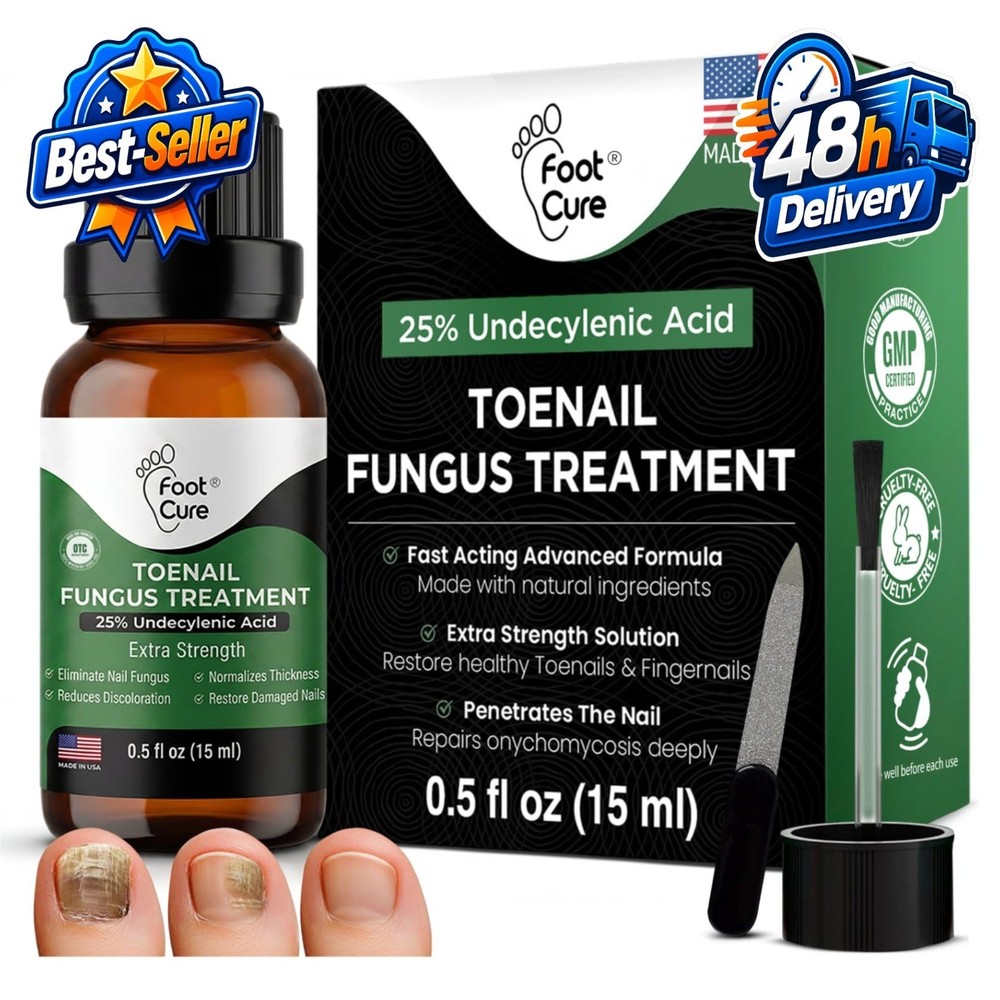 Foot Cure Toenail Fungus Treatment Extra Strength – Nail Repair Cream