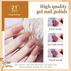 JODSONE 60 PCS Gel Nail Polish Set with 5 0.17 Fl Oz (Pack of 60), 60SET 01