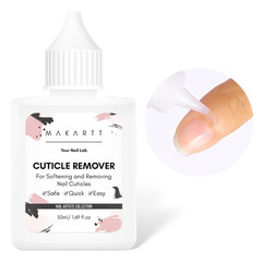 Cuticle Remover Liquid, 50Ml Professional Instant Softener Cream for Dry Cuticle