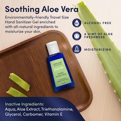 Terra Pure Hand Sanitizer Gel, 1 oz 50 Pack, Alcohol 1 Fl Oz (Pack of 50)