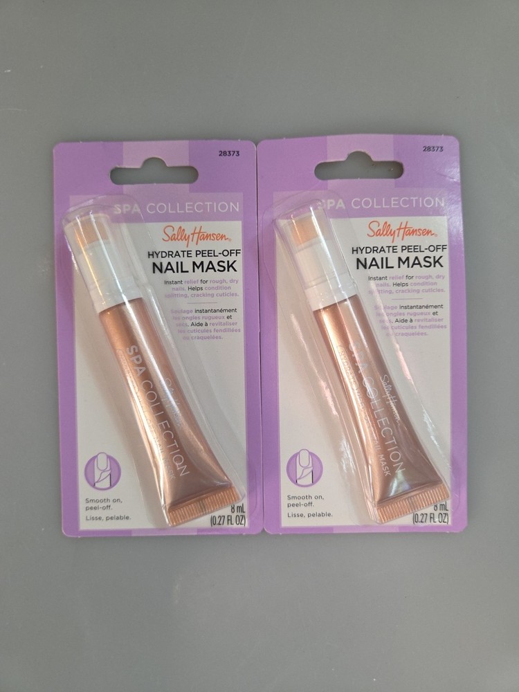 Sally Hansen Spa Collection Hydrate Peel-Off Nail Mask # 28373 ~ 2 PCs