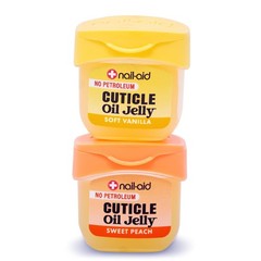 Nail-Aid Cuticle Oil Jelly, Press-On Friendly 0.64 Ounce (Pack of 1), Clear