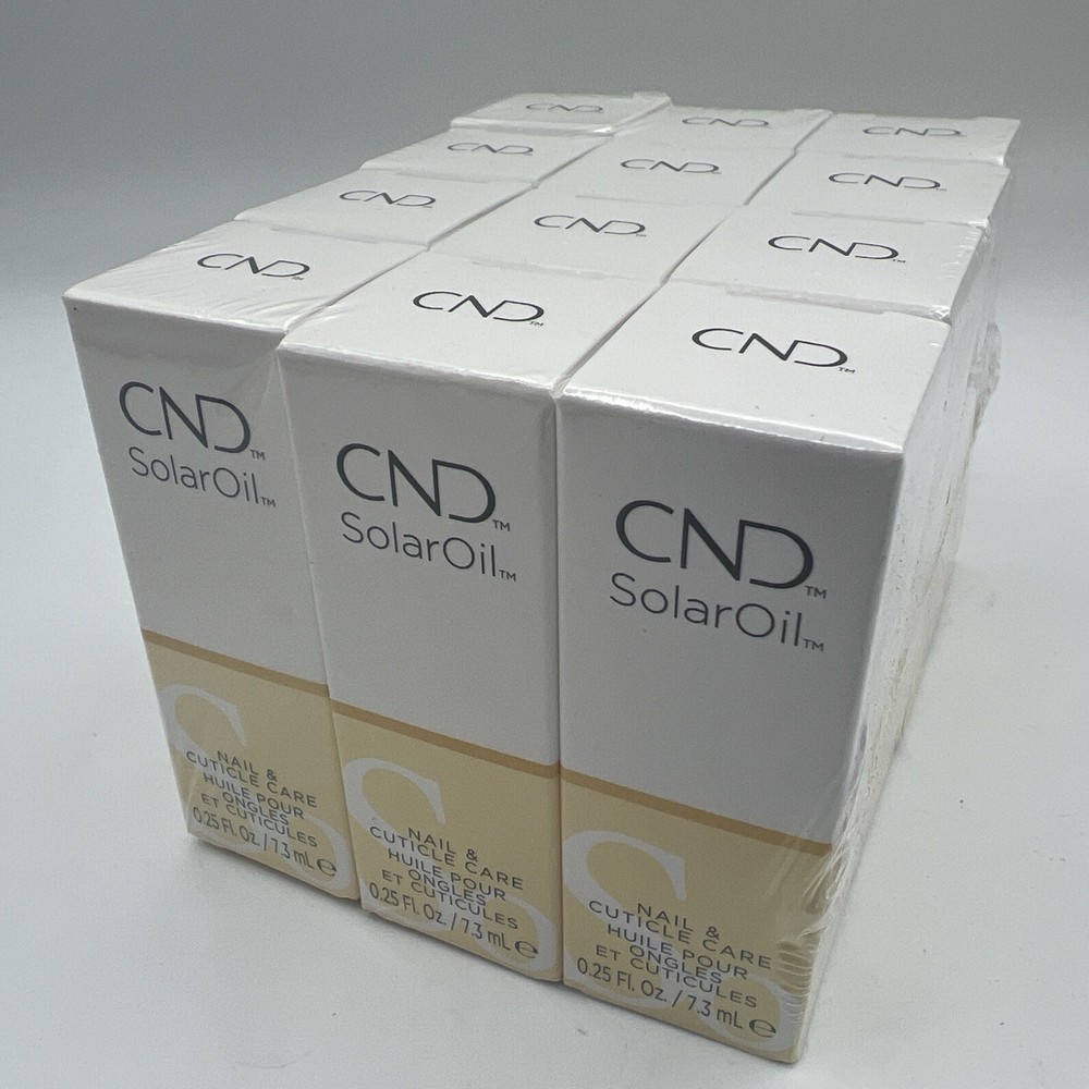 CND Solar Oil Nail & Cuticle Conditioner .25oz each (Pack of 12)