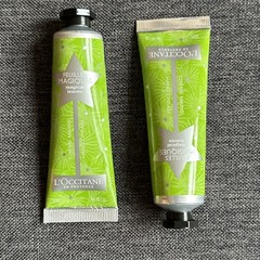 2 BRAND NEW L’Occitane MAGICAL LEAVES Hand Cream 1 oz 30ml Limited Lotion