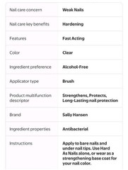 Two New Sally Hansen Hard as Nails Strength Treatment, Clear Nail Treatments