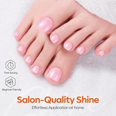 modelones Nail Strengthener, Sparkle 0.5 Fl Oz (Pack of 1), A4-Glitter Pink