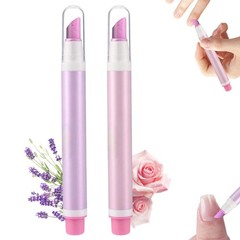 2-in-1 Cuticle Pusher & Oil Pen Set – Portable Nail Care Tools for Dry Nails, Ha