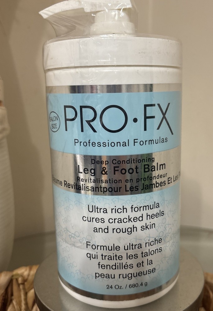 Pro FX Deep Conditioning Leg & Foot Balm-Cracked Heels-Huge Salon Size 24 oz!