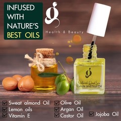 Dead Sea Cuticle & Nail Oil (5ML) | Strengthens, Moisturizes & Conditions wit…