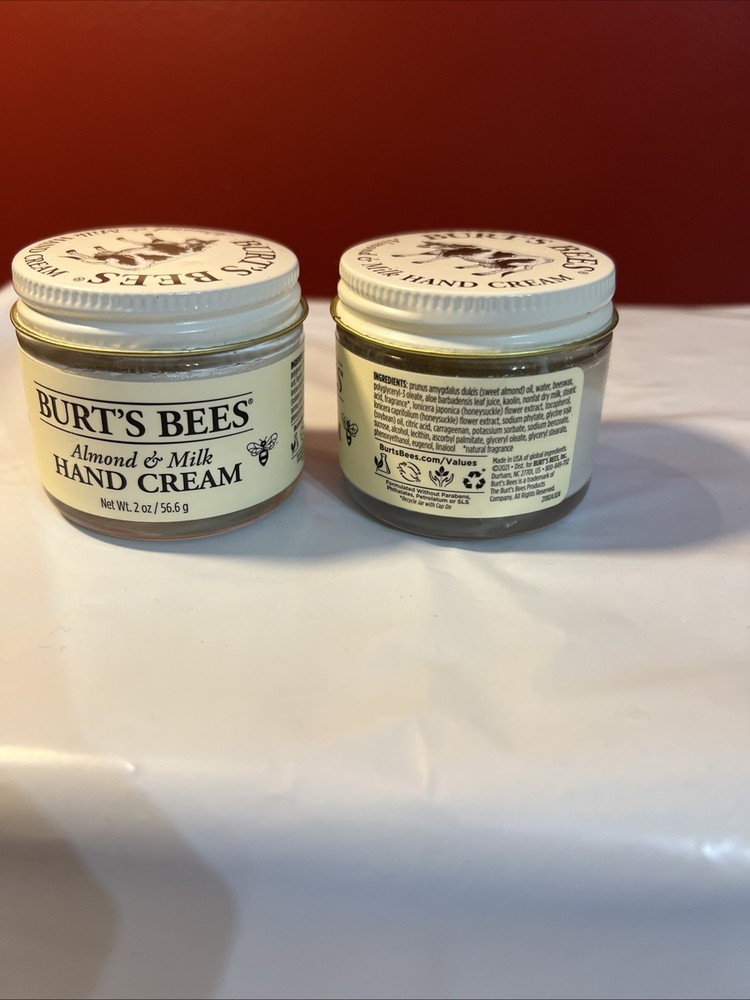 2 pack – Burt’s Bees Almond and Milk Hand Cream 2 oz. EACH