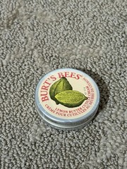 Lot Of 4 Burt’s Bees Items ( 1 Lemon Butter Cuticle Cream, 3 Facial Oil Samples