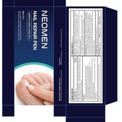Fungal Nail Pen, Toenail Fungus fungus 0.1 Fl Oz (Pack of 3), Blue