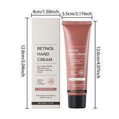 Retinol Hand Cream Moisturize Relief Anti Ageing -50g US