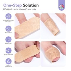 SAVILAND Fungal Nail Patches 32 PCS FSA-HSA Extra Strength: 8H 32 Patch, nude