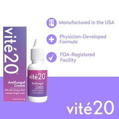 Vite20 Antifungal Kills Fungus 0.54 oz (Cream) (Pack of 12)
