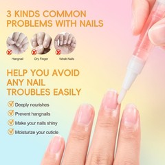COSCELIA 16 PCS Cuticle Oil Pen for 1 Fl Oz (Pack of 1), 16pcs Multi Color
