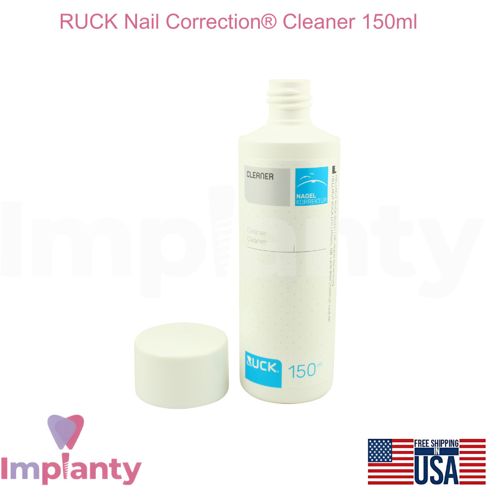 RUCK® Nail Correction Cleaner 150ml Nail Prep Degreasing Solution Bottle