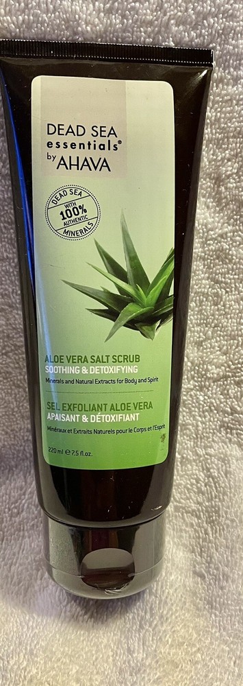 Ahava Dead Essentials Sea Aloe Vera Salt Scrub 7.5 oz