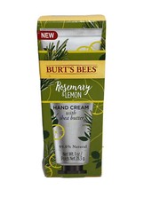 Burts Bees Rosemary Lemon Hand Cream With Shea Butter New