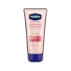 New Vaseline Intensive Care Healthy Hands Stronger Nails Lotion Keratin 3 oz