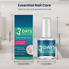 3-DAYS Nail Care Treatment Polish Keratin & Amino Acid Moisturizing Nail Oil