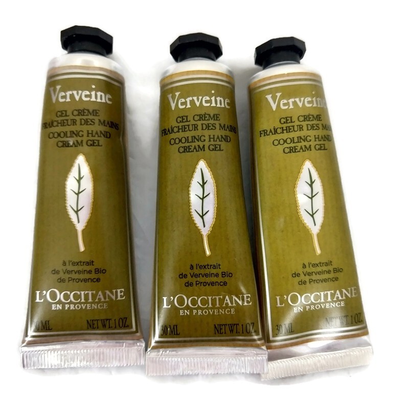 L’Occitane Verbena Hand Cream Gel Trio Set 30ML X 3 NEW
