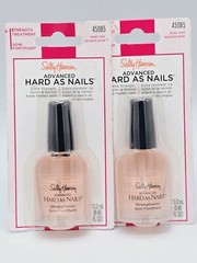 Sally Hansen Advanced Hard As Nails Strengthener 0.45 fl oz Sealed 45085. QTY:2