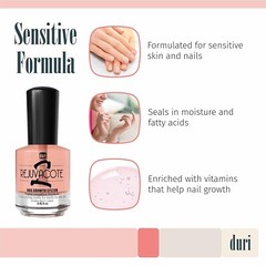 Duri Rejuvacote 2 Nail Growth System Super Sensitive Formula 0.45 oz (Pack Of 3)