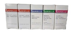 Lot of 5 Barielle Nail Treatments Hardener x2/Protein/Activator/Thickener 0.5fl
