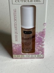 Rose Quartz Cuticle Oil Nail Care Hydrating Crystal Infused 0.23oz