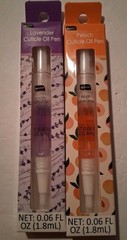 2 Cuticle Oil Pens B•Pure Lavender Peach .06 FL OZ each strengthens moisturizes