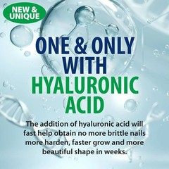 Uñas De Acero, Amen Steel Nails Hardener with Hyaluronic Acid 0.4oz Base Coat