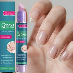 2-in-1 Cuticle Oil Pen, Cuticle Pusher Nail Oil Pen with Ceramic Tip 3.5ml