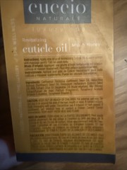 Cuccio Naturale Milk & Honey Cuticle Revitalizing Oil – NIB Full Size 2.5 fl oz