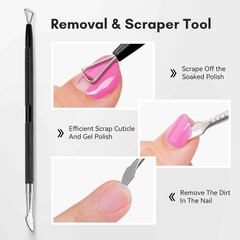 Cuticle Trimmer Set: Profal Cuticle Nipper and 2 Cuticle
