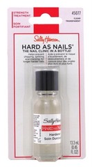 (2 PACK) Sally Hansen Hard As Nails Hardener Clear 0.45 Ounce