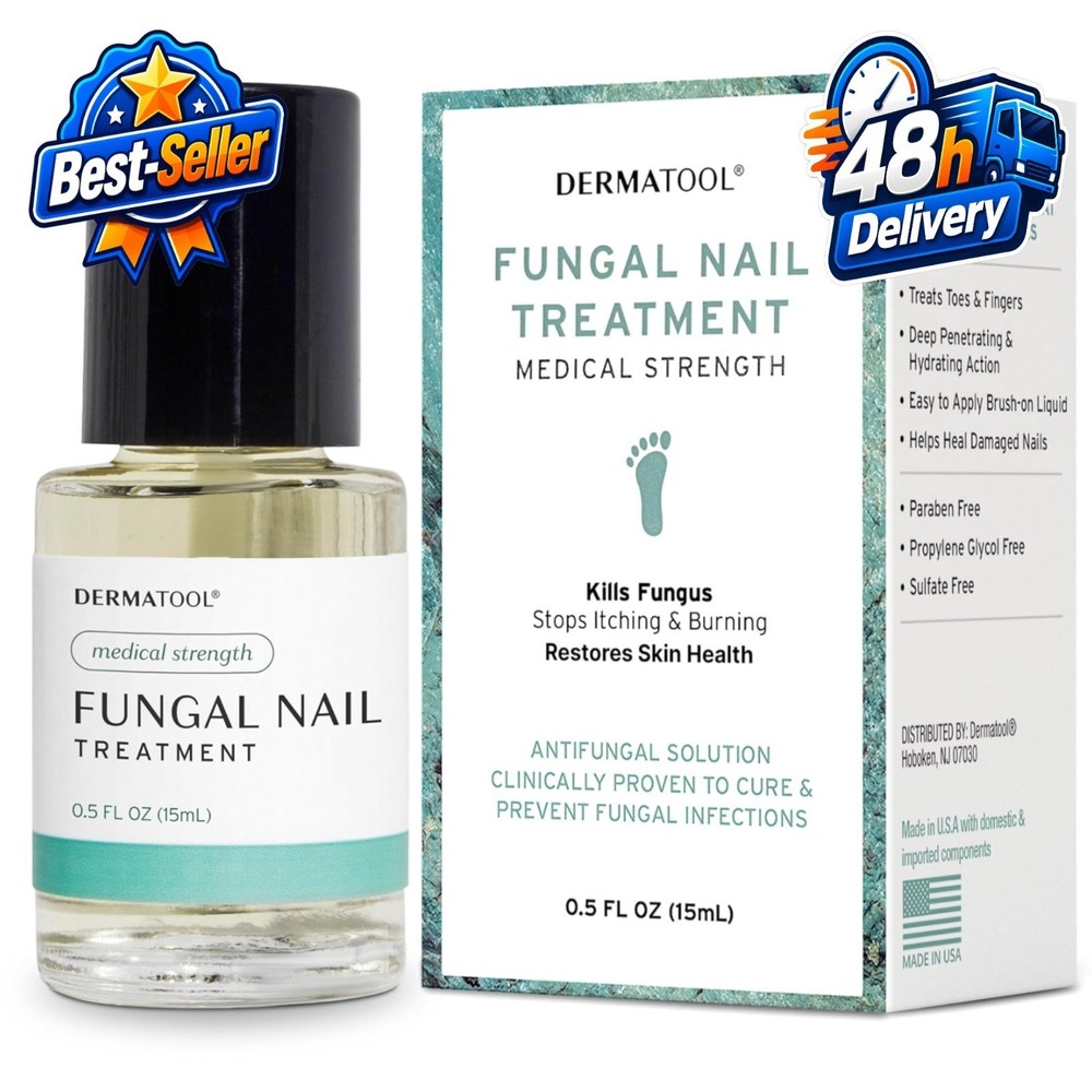 DERMATOOL Toenail Fungus Treatment Extra Strength – 0.5 fl oz