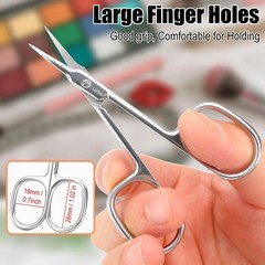 Cuticle Scissors, UPGRADED Fine Tip, for Mani and Pedi,