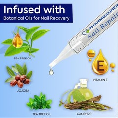 Extra Strength Nail Care Solution: Natural Formula – Complete Nail Restoratio…