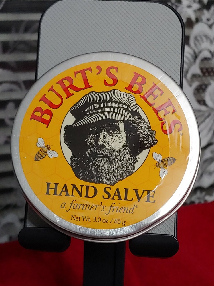 Burt’s Bees 100% Natural Hand Salve – 3 Ounce Tin NEW sealed