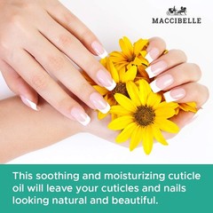 Maccibelle Cuticle Oil For Nails Refill size for Dry 8 Fl Oz (Pack of 1)