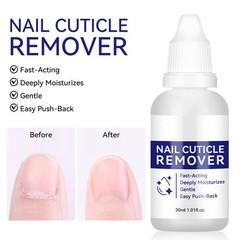 Hydrating Cuticle Remover for Dry Manicures, 30ml with Professional Tools